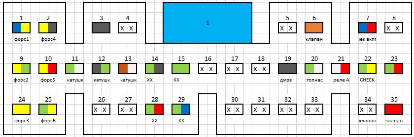 Схема акпп v4a51