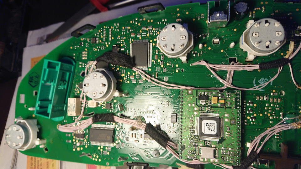 Общий вид монтажа — Ford Galaxy (Mk II)