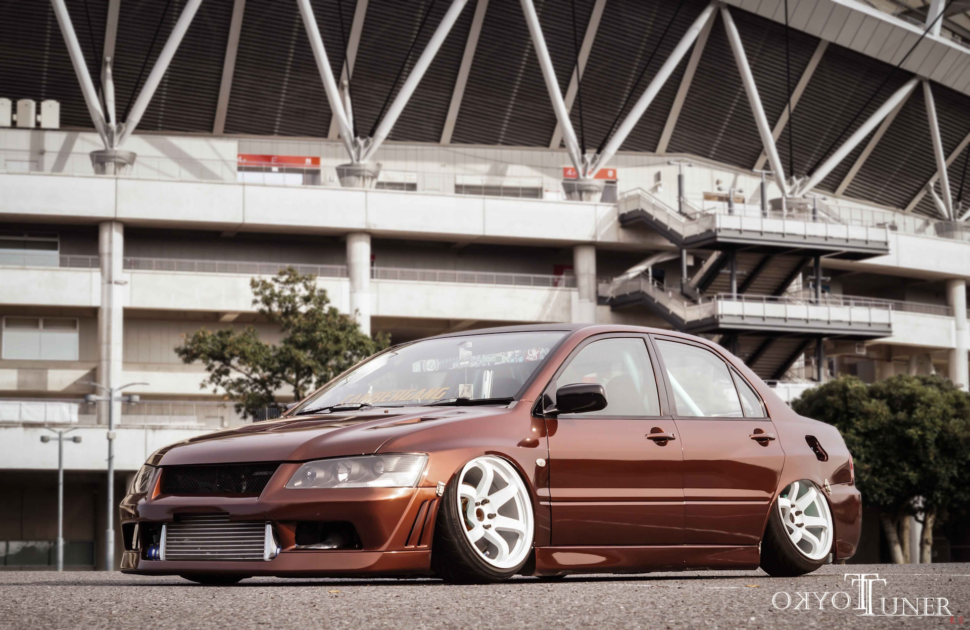 Mitsubishi Lancer 9 stance