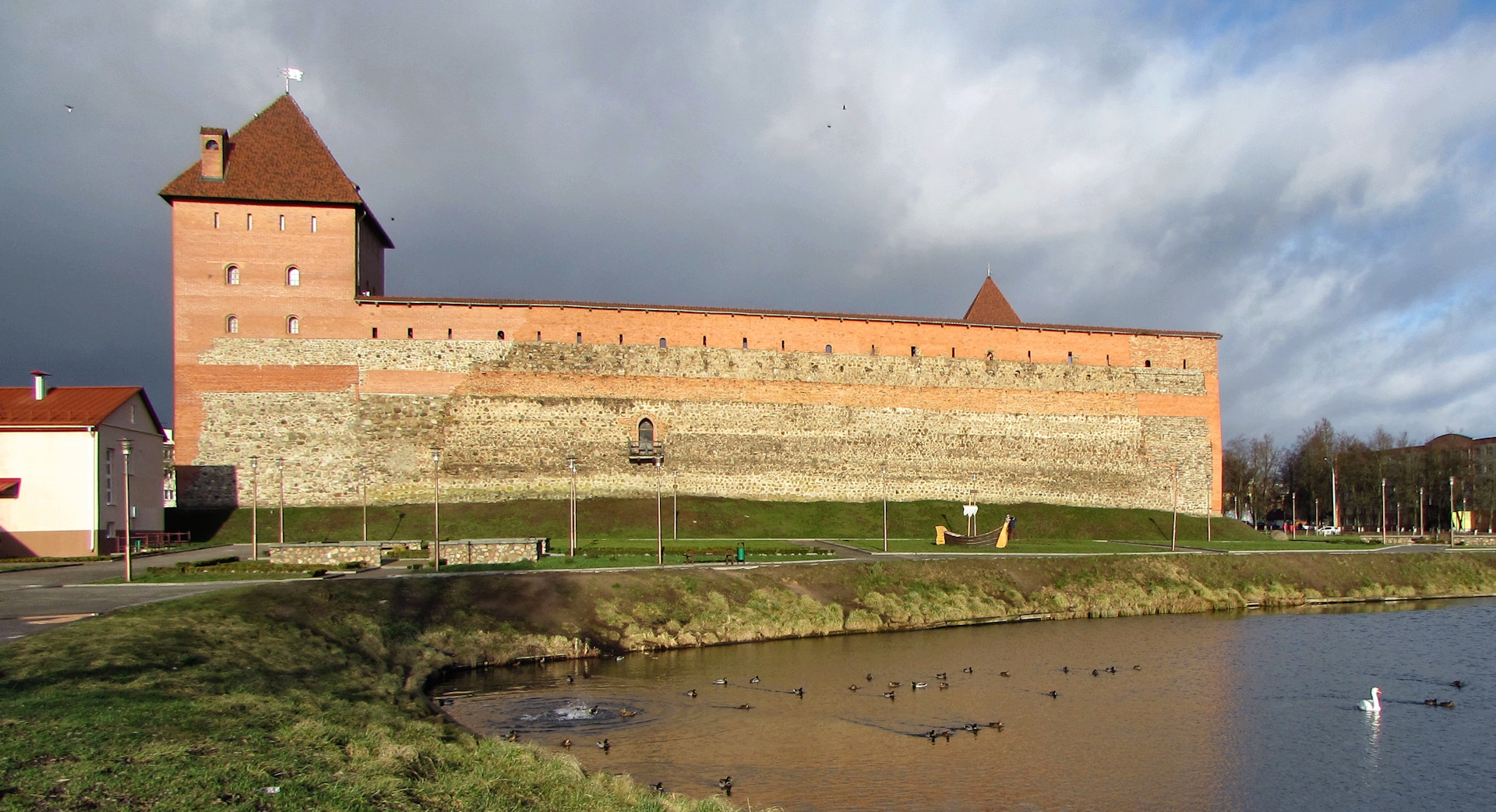 Мирский замок реконструкция 2019