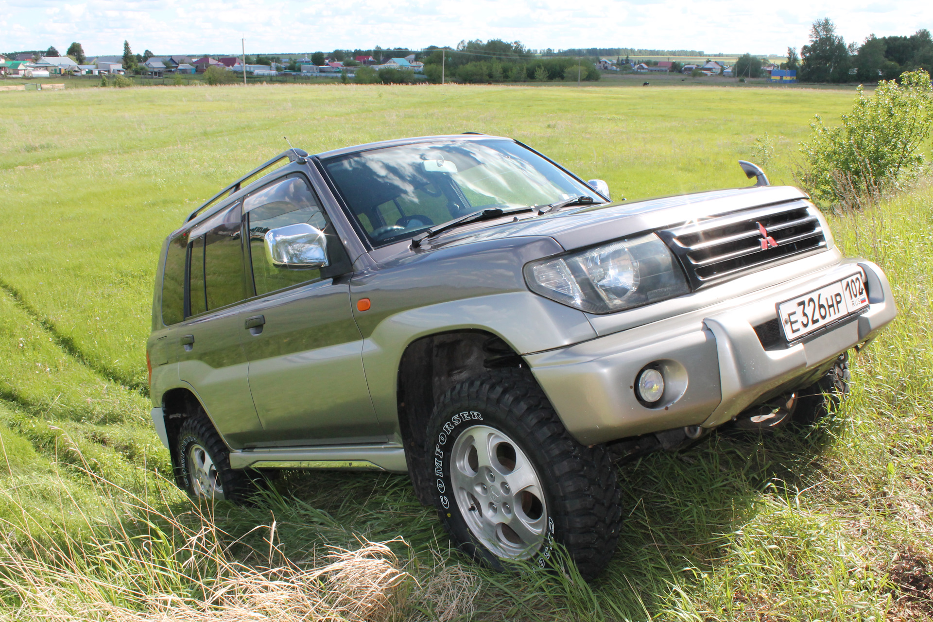 Мои колесики, зацените… — Mitsubishi Pajero iO, 1,8 л, 1998 года | шины ...