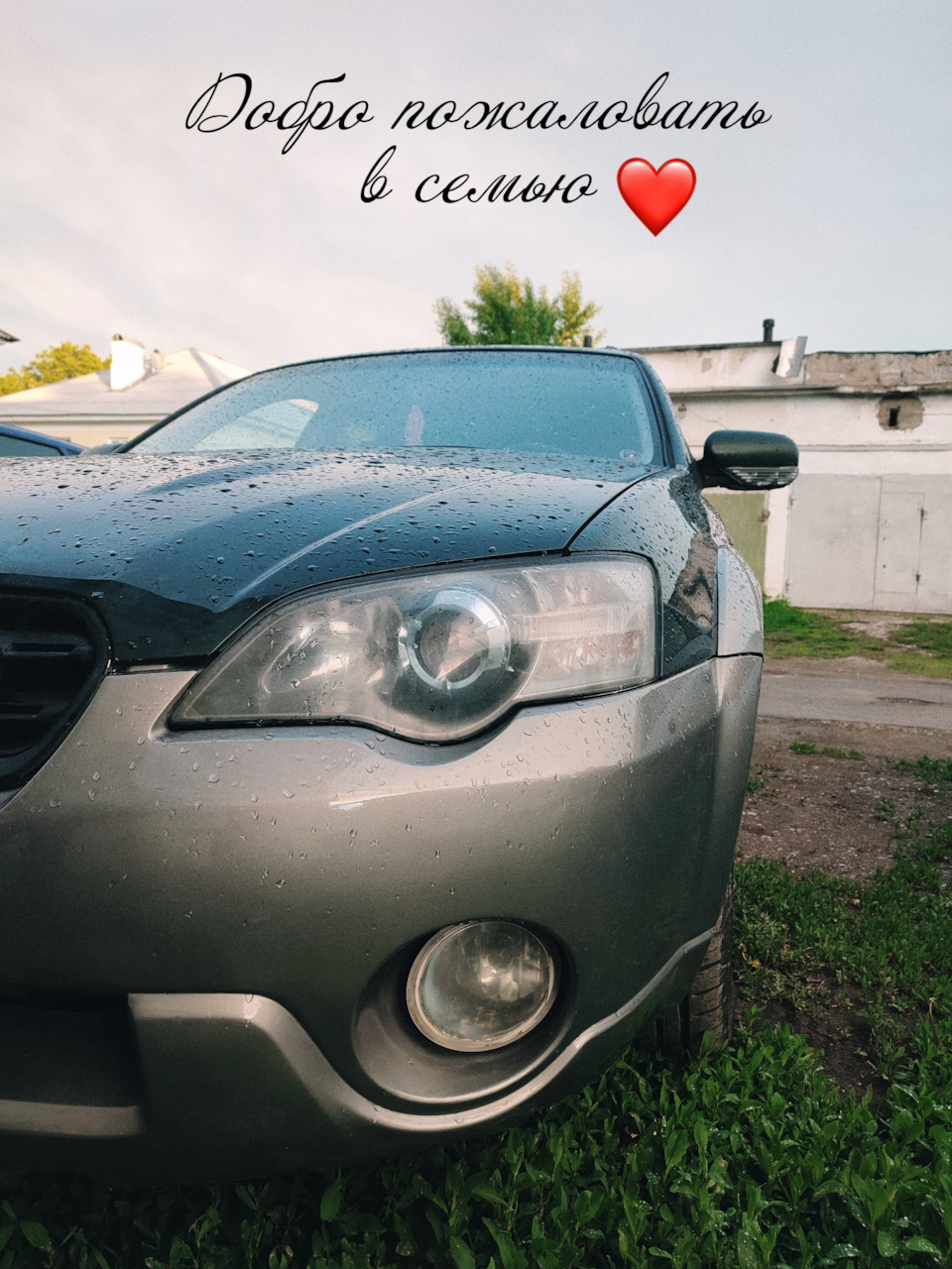 Добро пожаловать в семью — покупка Subaru — Subaru Outback (BP), 2,5 л,  2004 года | покупка машины | DRIVE2