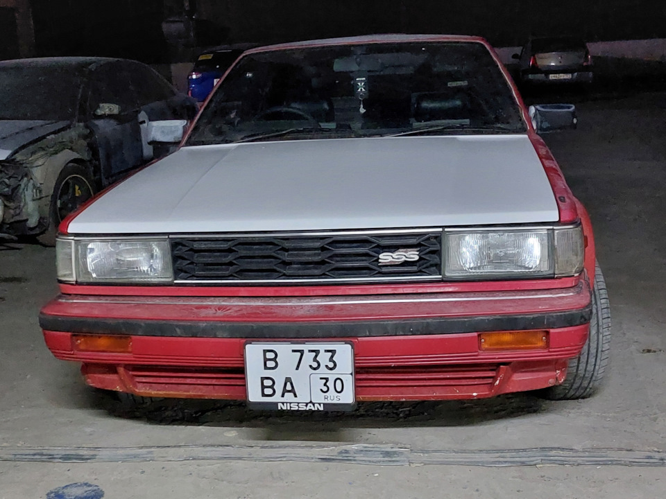 Отдал птичку на покраску 🫠 — Nissan Bluebird (U11), 1,8 л, 1989 года ...