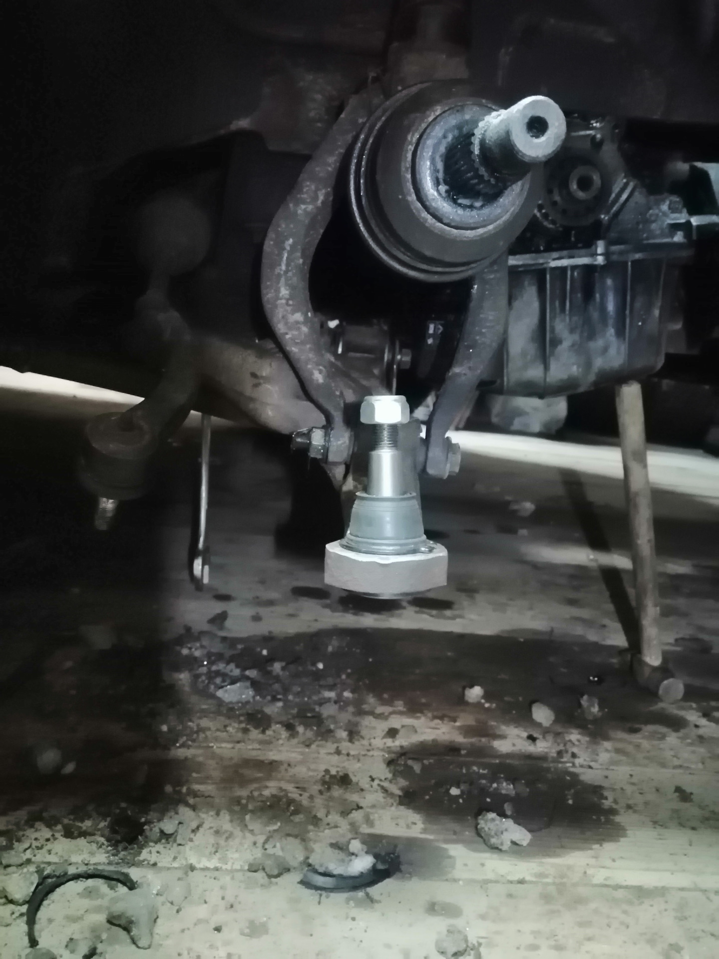 Нижние рычаги переделка под разборные — Chrysler Sebring (2G), 2,4 л ...