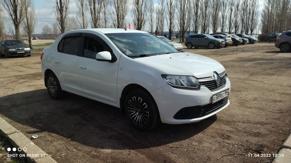 диски на лето — Renault Logan (2G), 1,6 л, 2017 года | колёсные диски ...