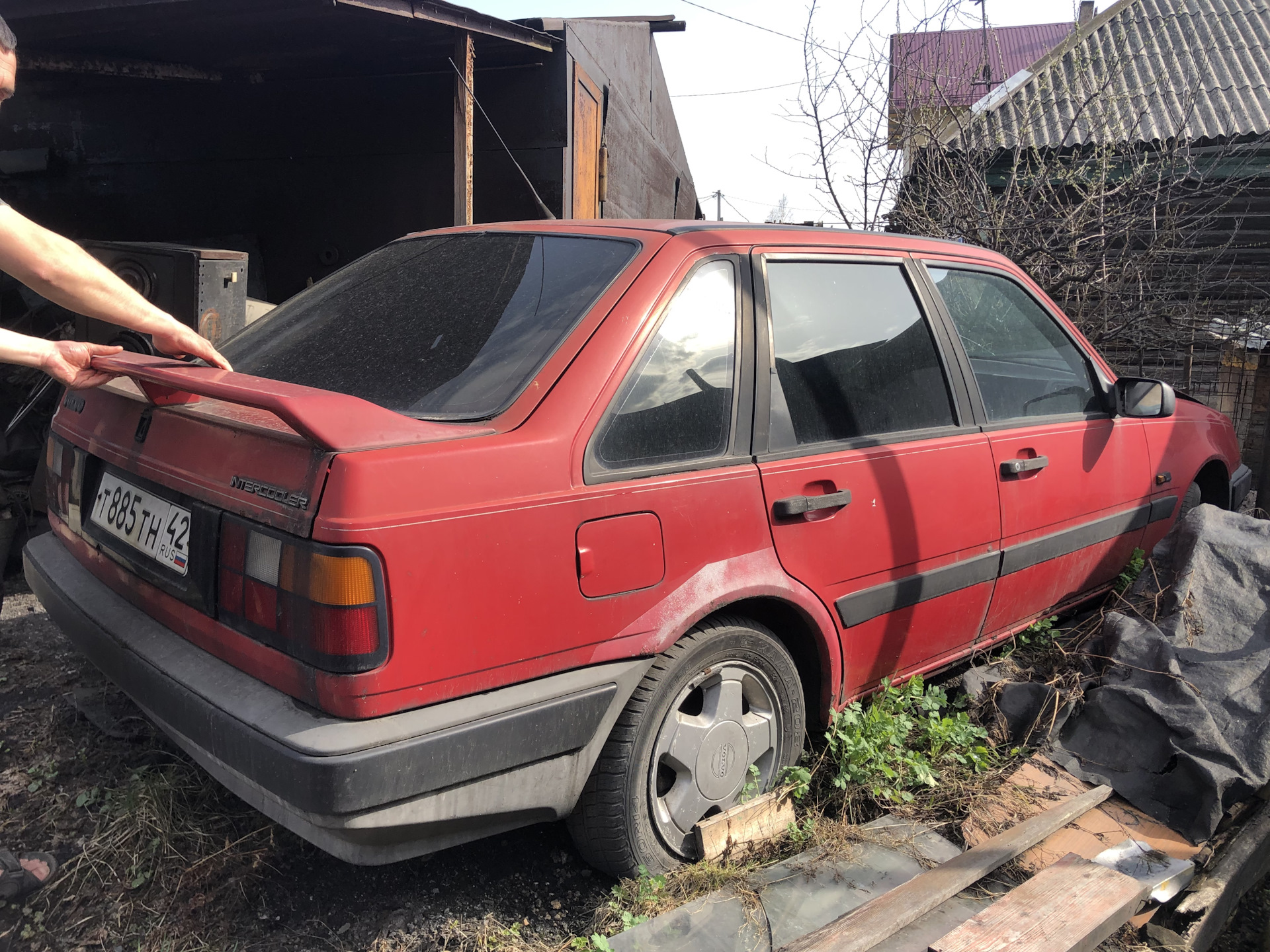 Первое знакомство — Volvo 440, 1,7 л, 1989 года | покупка машины | DRIVE2