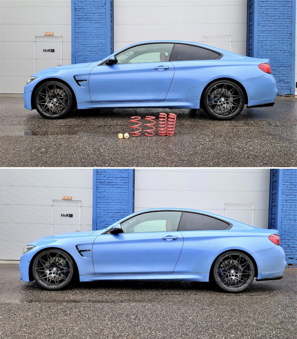 BMW M4 и H&R Springs — KMS Kovalchuk Motor Sport на DRIVE2