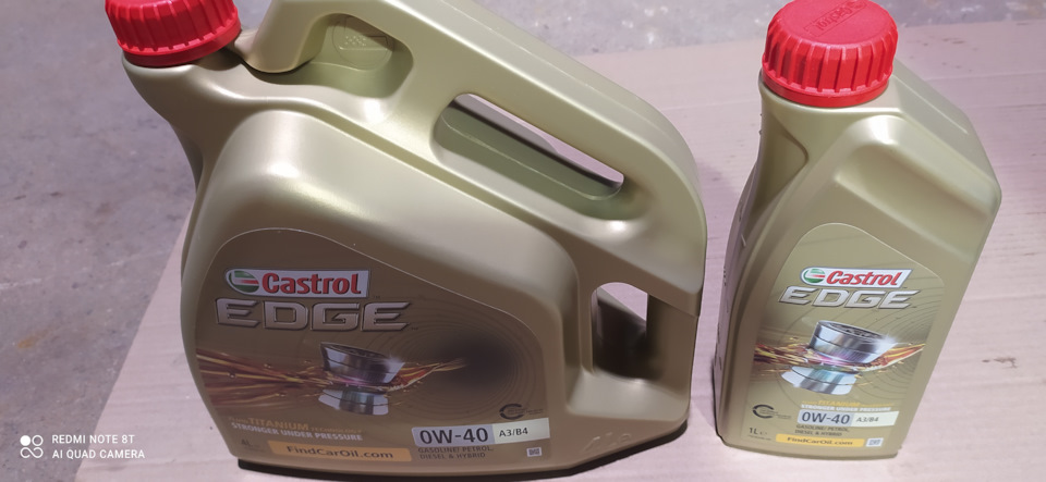 Новое масло Castrol Edge — BMW 4 series Gran Coupe (F36)
