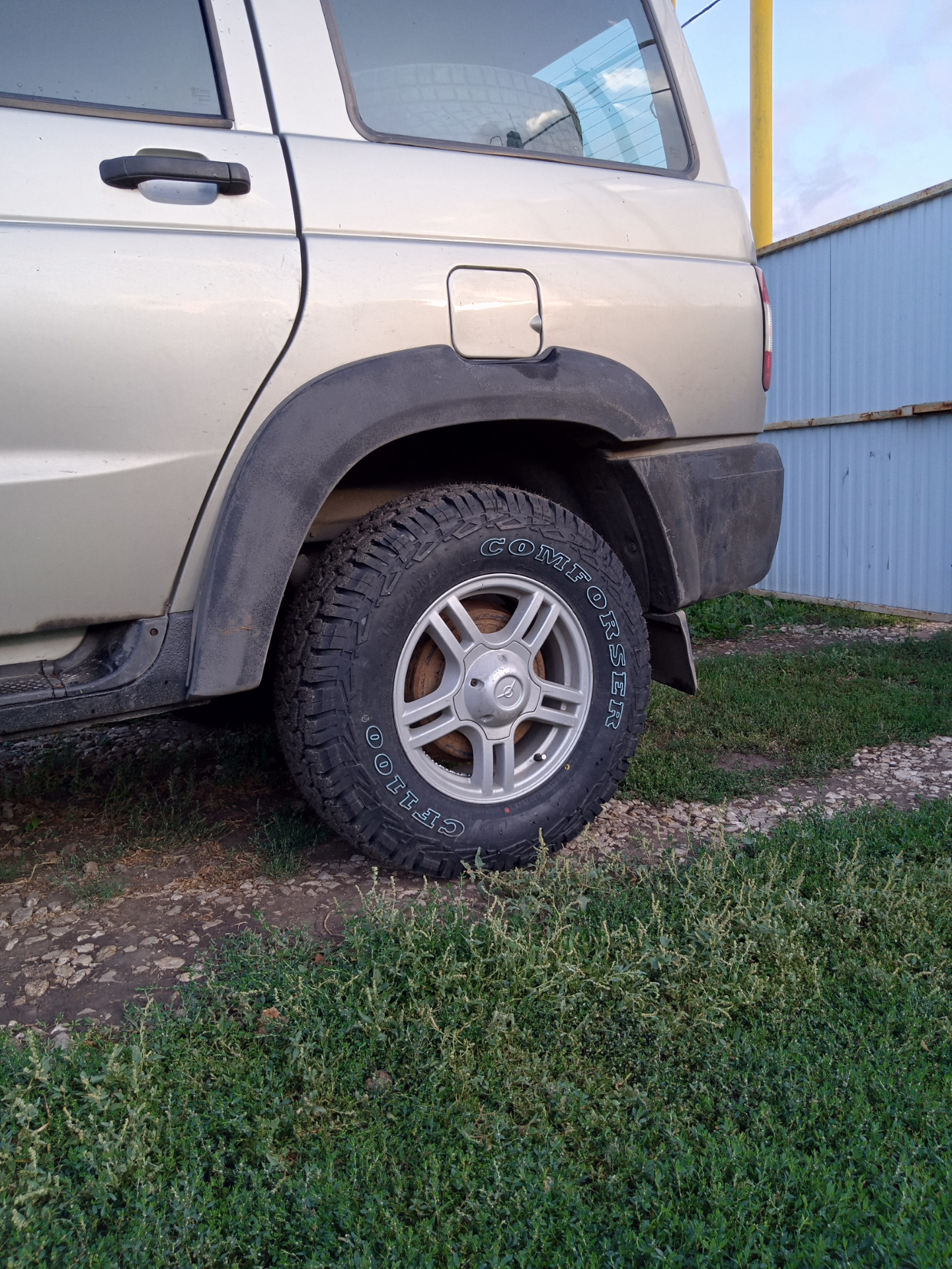 Пит- стоп. Замена резины. — УАЗ Patriot, 2,7 л, 2012 года | шины | DRIVE2