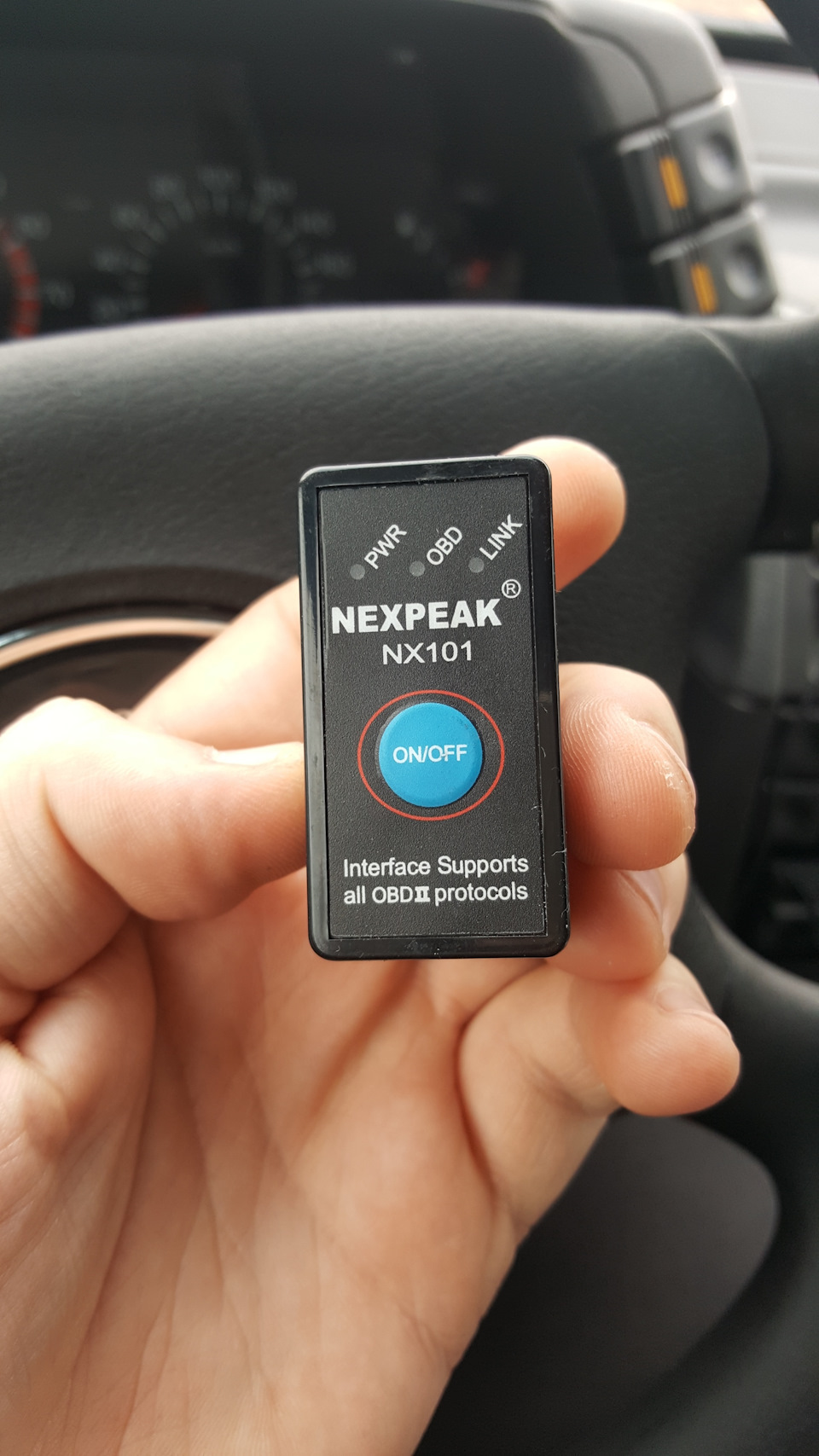 Obd2 nexpeak nx101 как пользоваться