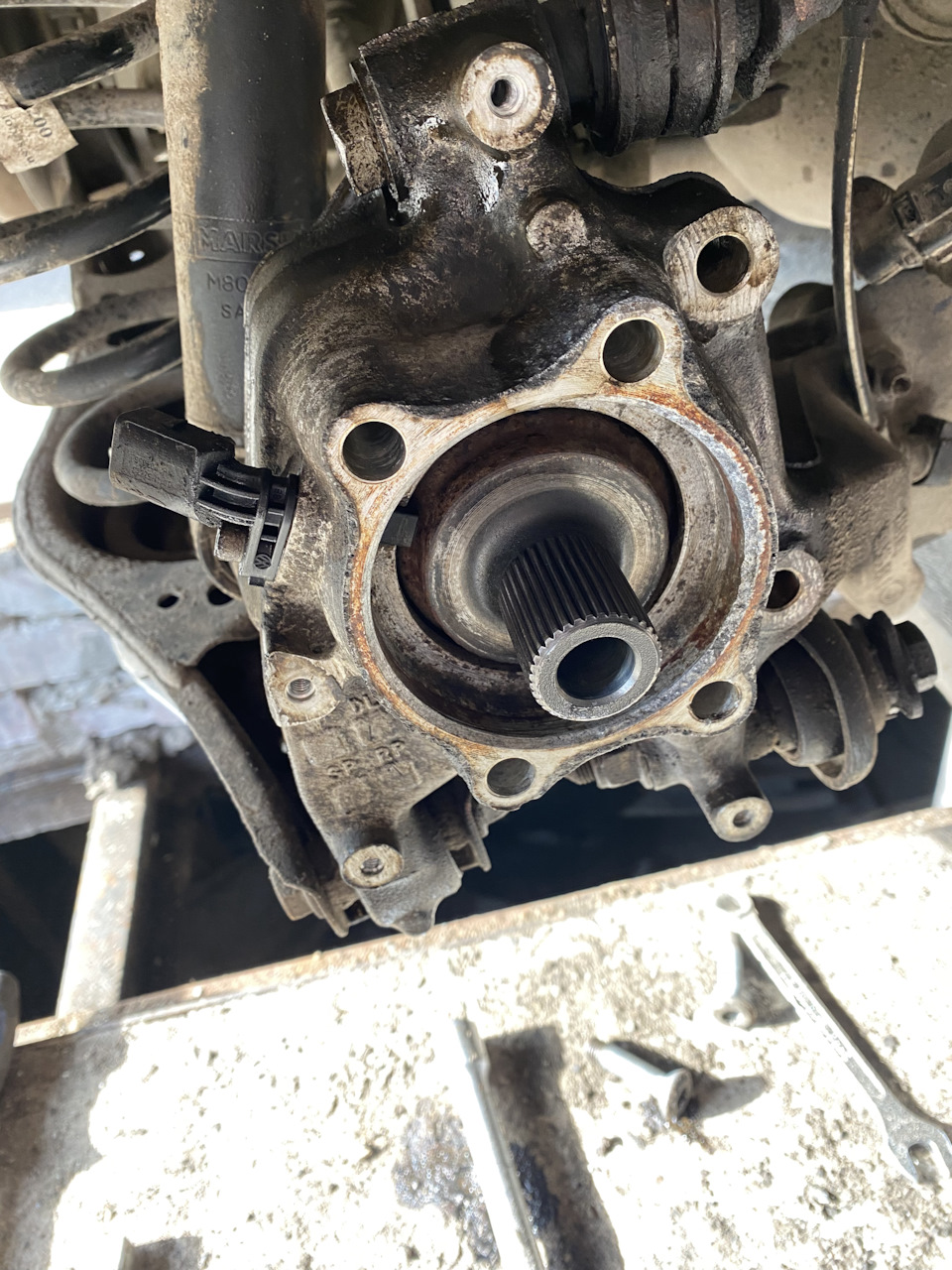 Вычищаем — Volkswagen Tiguan (1G)