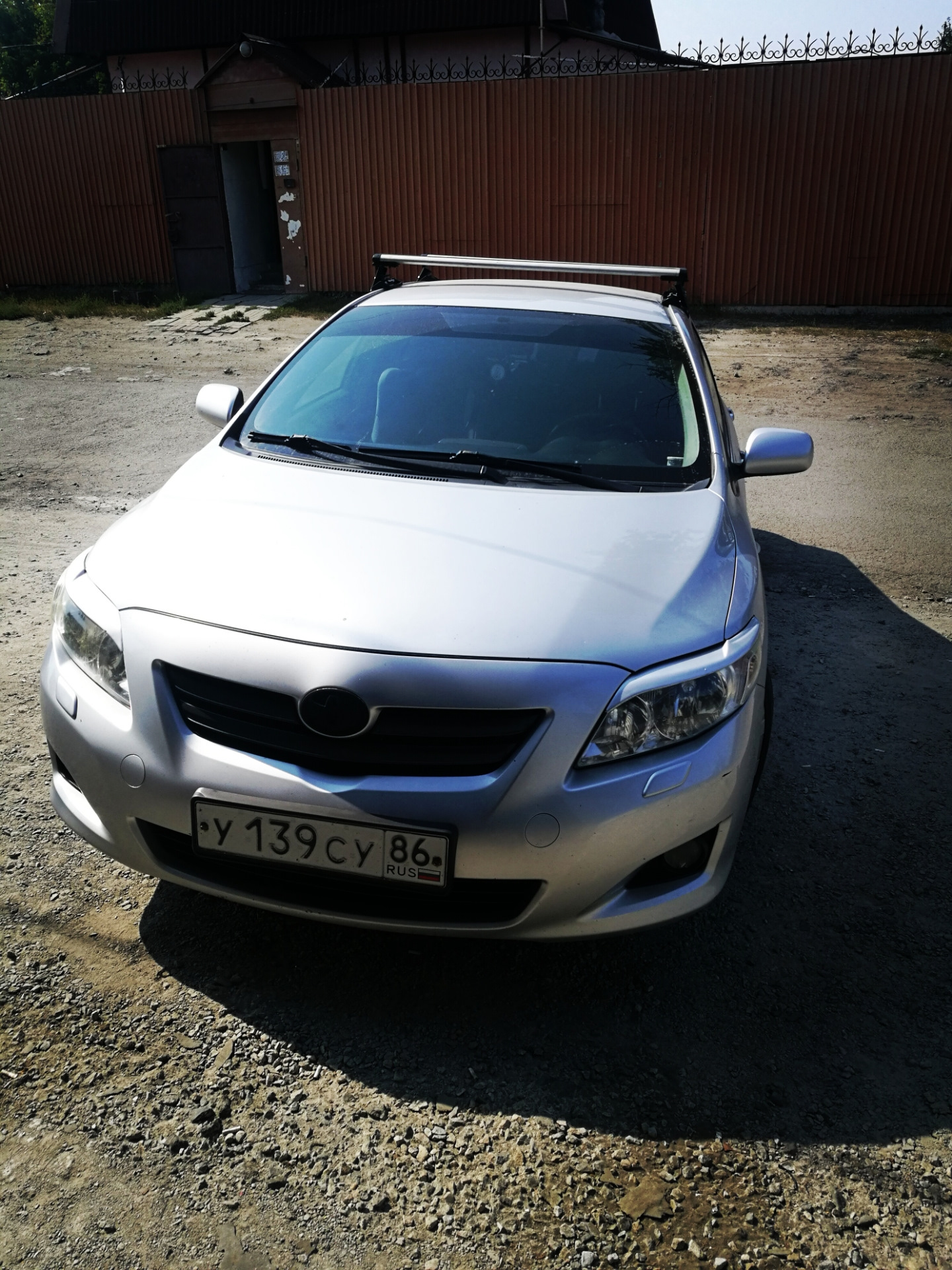 Симметрия заднего хода и рейлинги на крышу — Toyota Corolla (140/150 ...