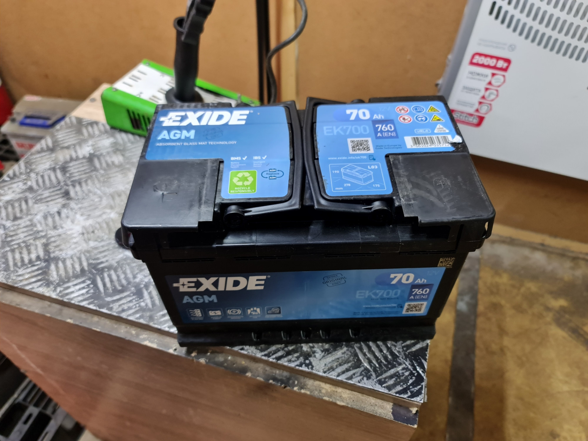 exide ek700 agm