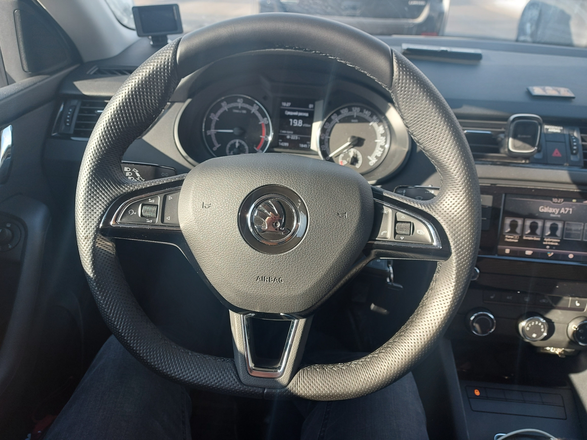 руль skoda octavia a7
