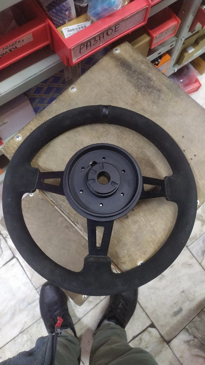 Адаптация руля, давно хотел руль с выносом (мозга xD) HUB-K121H ...