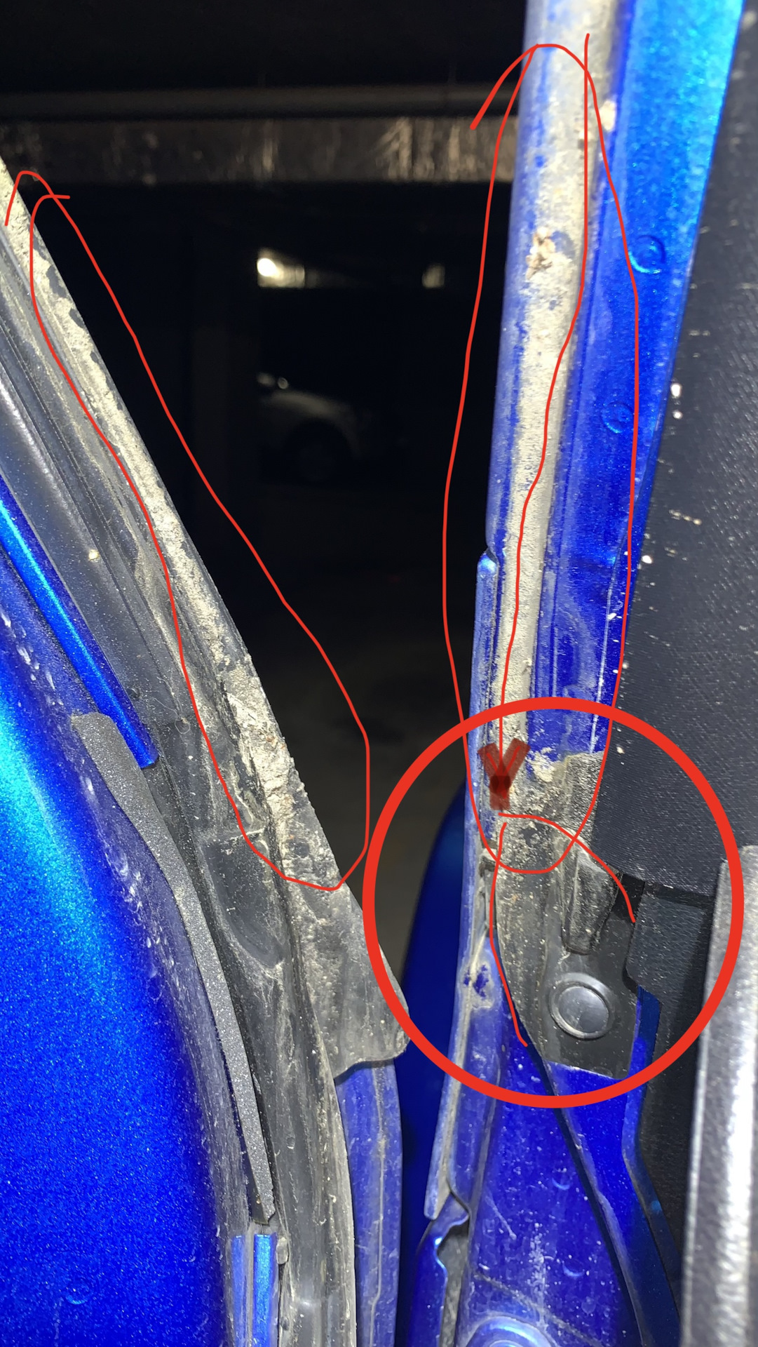 Вода протекает в салон через уплотнения — Jeep Wrangler (JK), 3,6 л ...