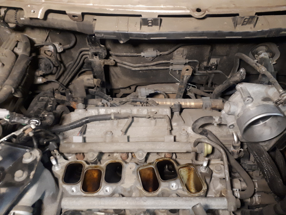 Как снять свечи на тойоте Замена свечей. - Toyota Harrier (2G), 3,3 л, 2005 года своими руками DRIVE2