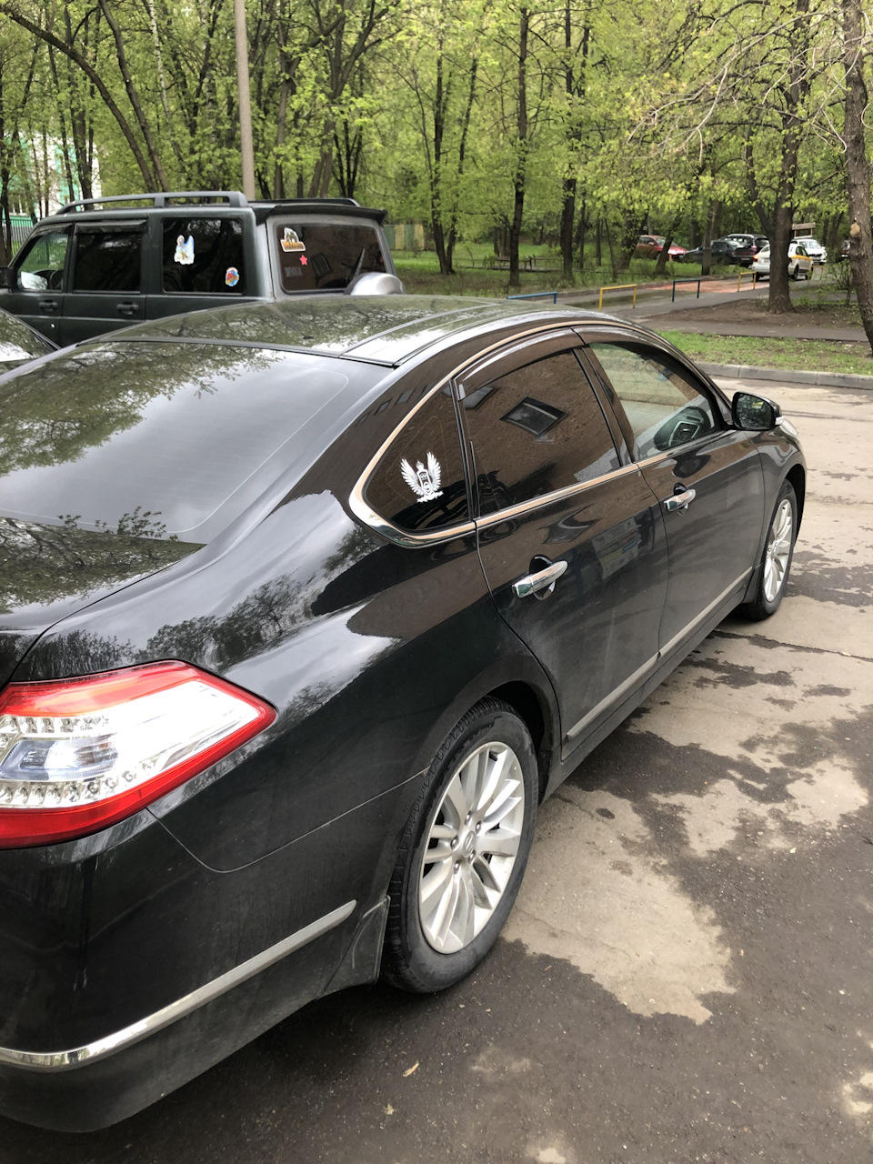 1 мая, поездка.Оренбург-Москва, клубный сервис Nissan — Nissan Teana (J32),  2,5 л, 2011 года | путешествие | DRIVE2