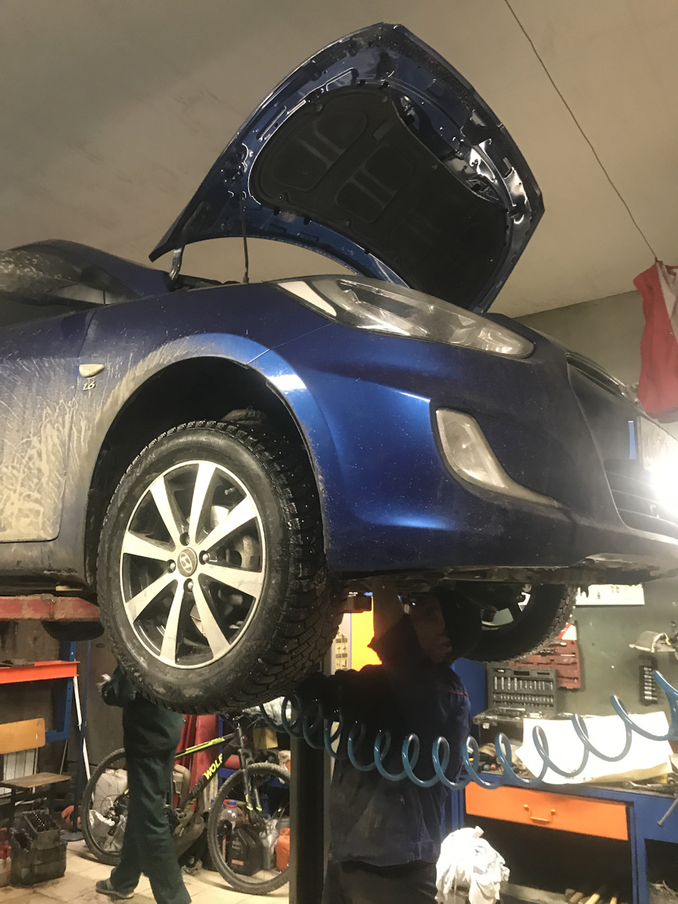 Выбил катализатор + тюнинг евро 2(Паулюс) — Hyundai Solaris, 1,6 л ...