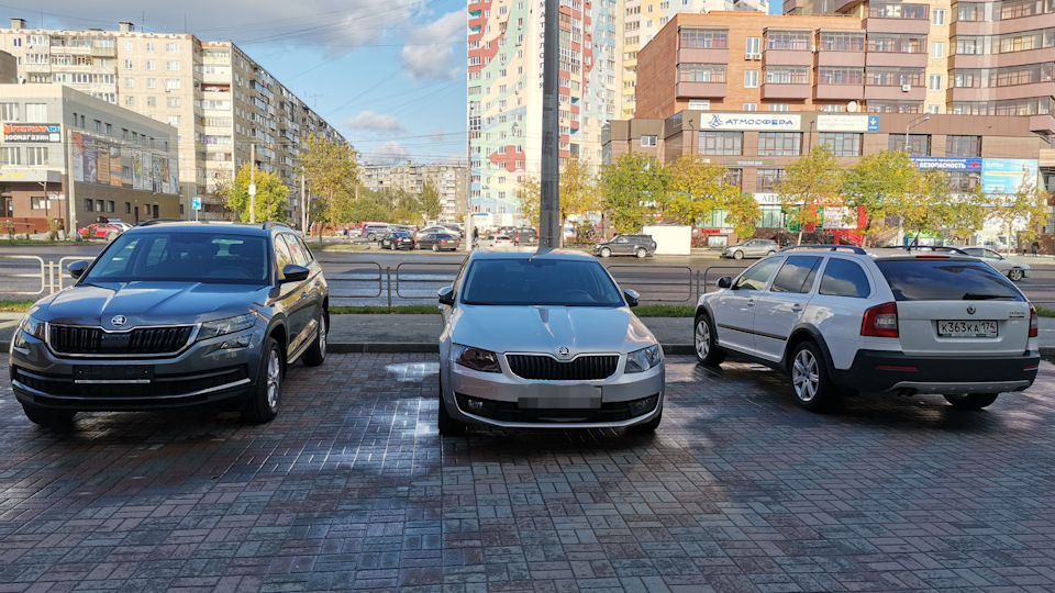 Skoda Kodiaq Серый трактор