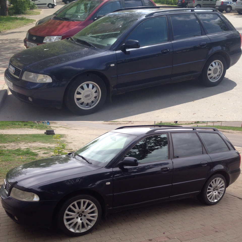 Начнём… — Audi A4 (B5), 1,8 л, 2000 года | колёсные диски | DRIVE2