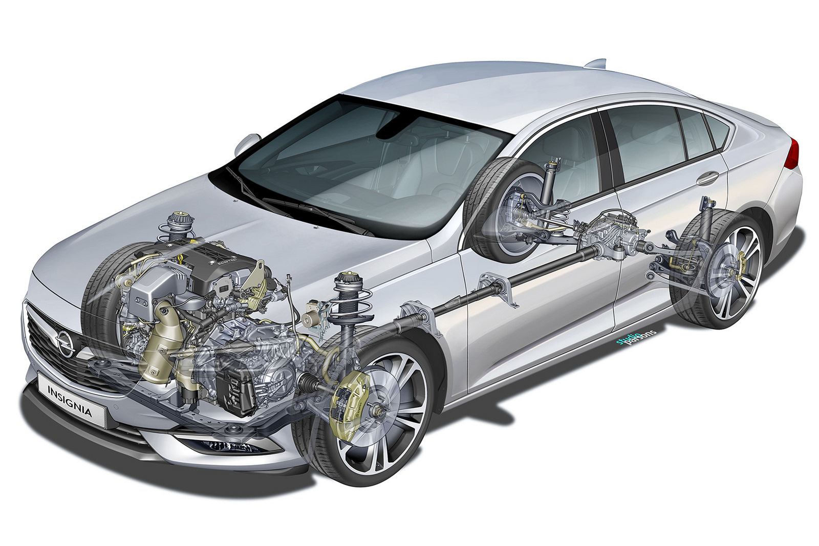 Cutaway Opel