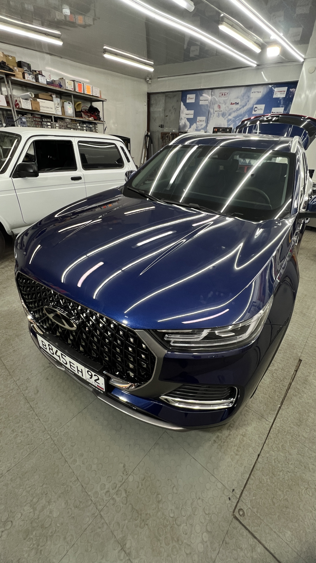 Антигравийная полеуретановая пленка — Chery Tiggo 8 Pro Max, 2 л, 2023 ...
