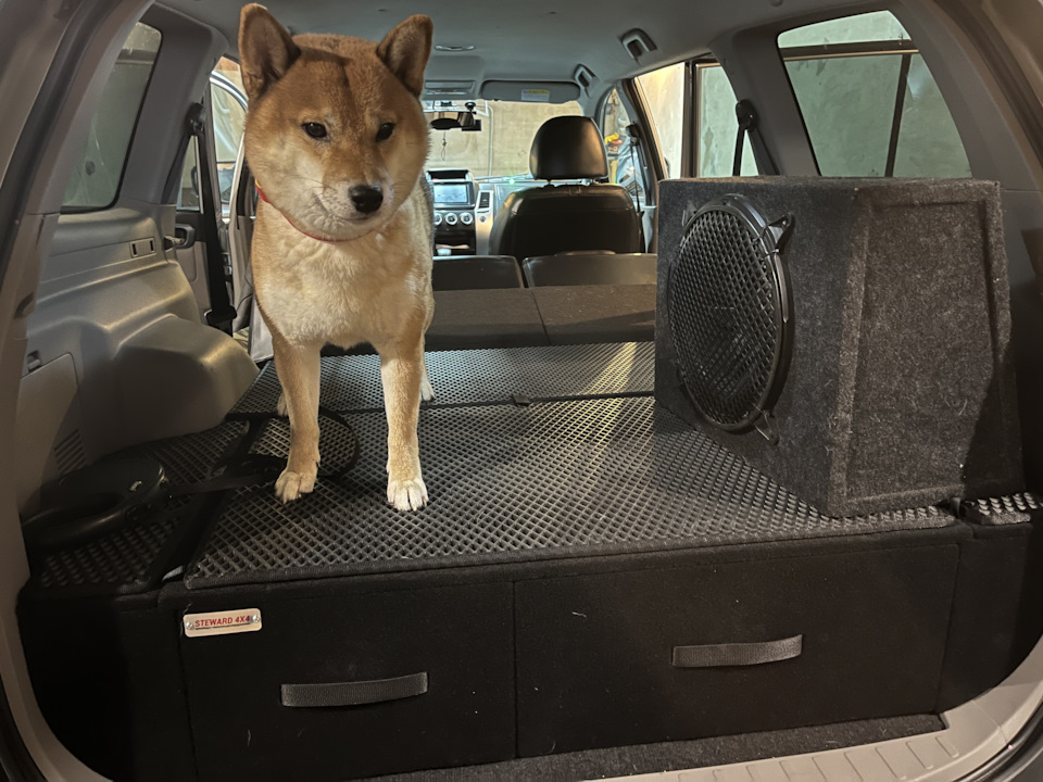 Спальник-органайзер Steward 4x4 — Mitsubishi Pajero Sport (2G), 2,5 л ...
