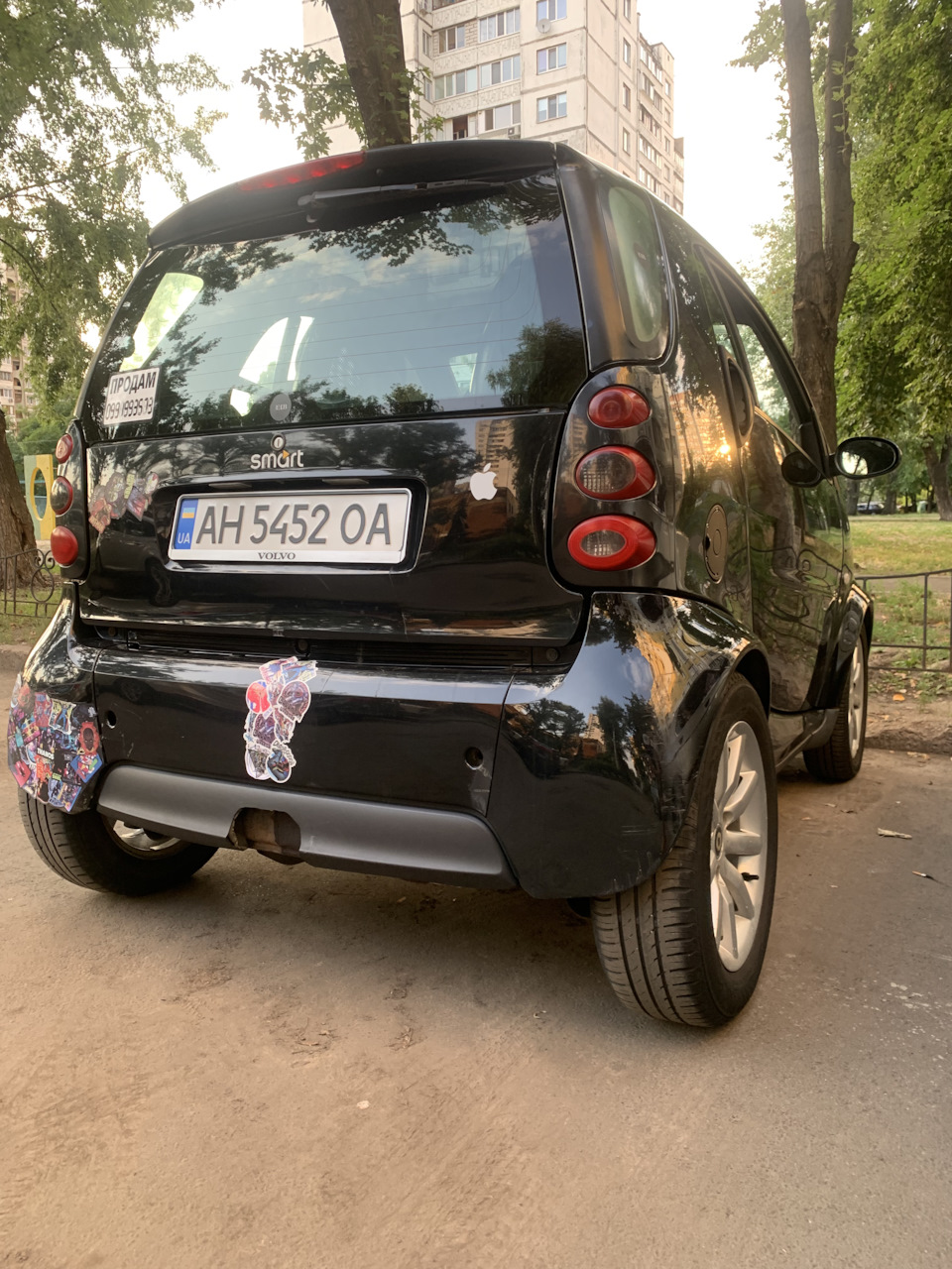 Смартоход продан, но остаётся в Киеве — Smart fortwo (1G), 0,6 л, 2003 года  | продажа машины | DRIVE2