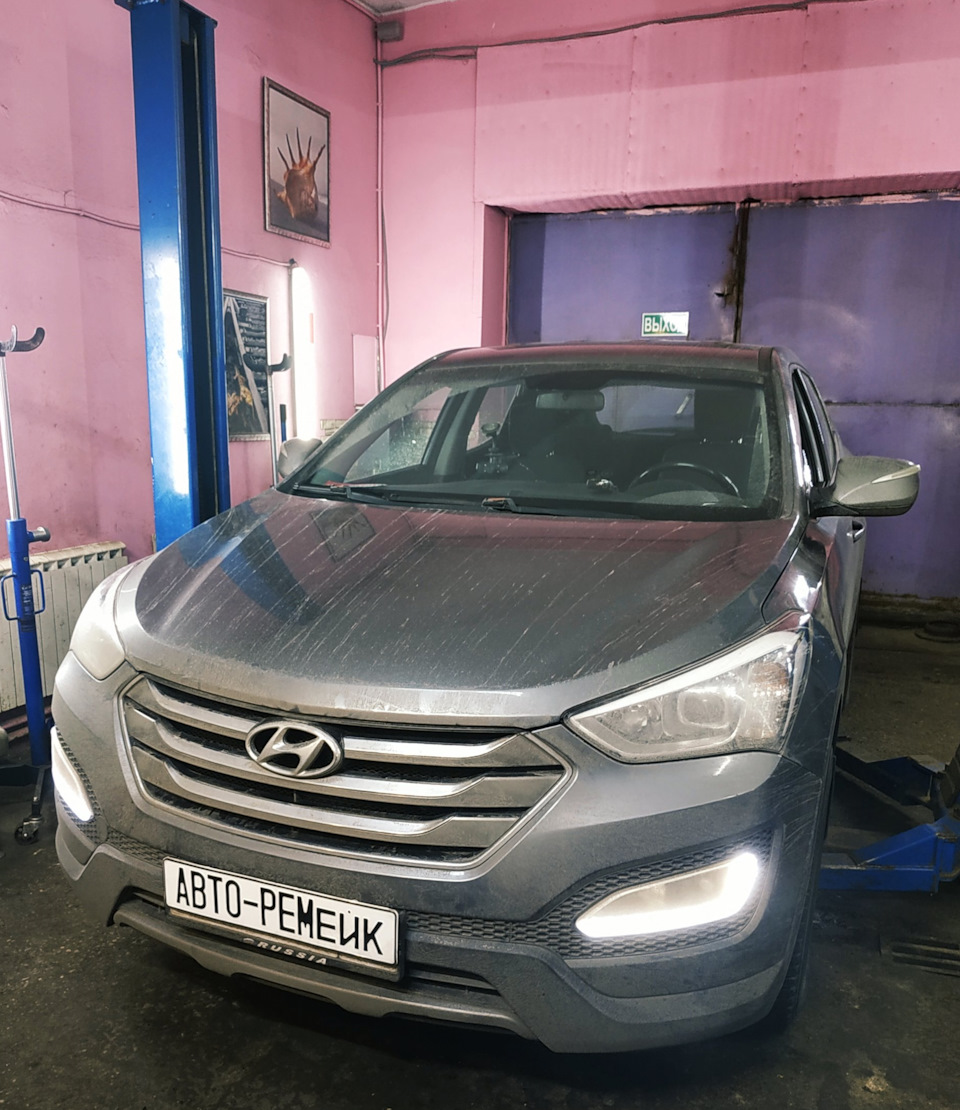 Ремонт полного привода Hyundai Santa Fe 3 2.2 CRDi 4WD / выкрученный болт +  сломанное стопорное кольцо АКПП — АВТО-РЕМейк на DRIVE2