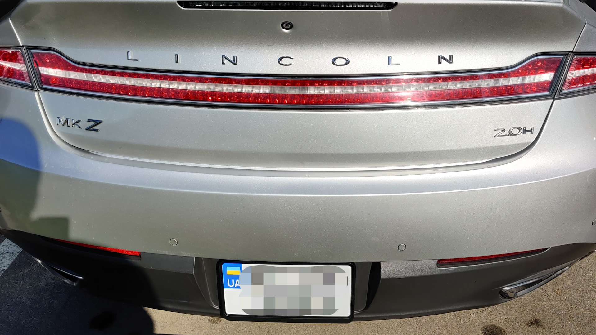 Lincoln MKZ Hybrid 2.0 гибридный 2013 | Silver breeze на DRIVE2