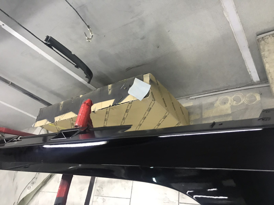 Мелкий кузовной ремонт (покраска бампера переднего и заднего, накладки ...