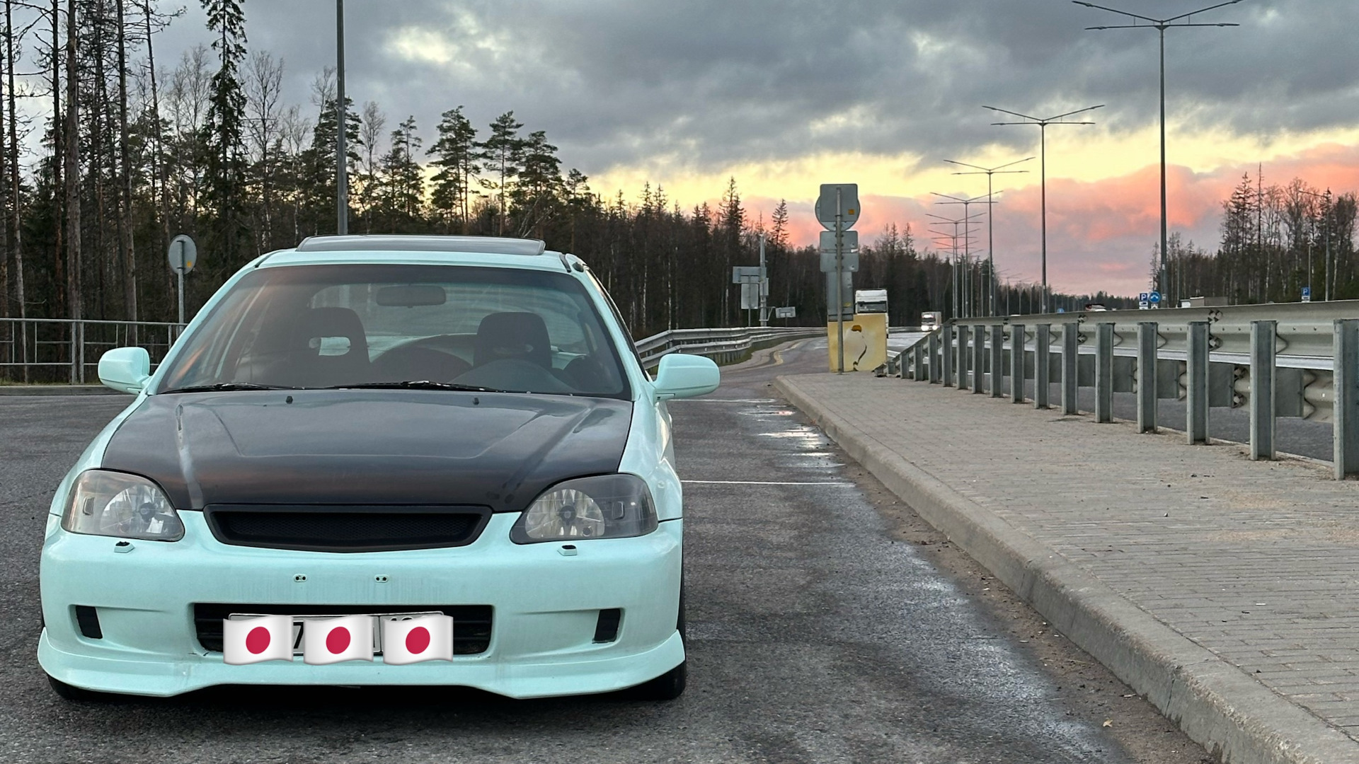 Honda Civic Hatchback (6G) 0.5 бензиновый 1997 | Кошкин дом на DRIVE2