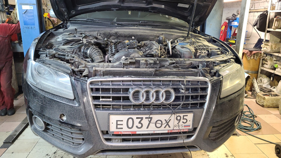 Замена турбины + интеркулер ajs — Audi A5 (1G), 2 л, 2010 года | тюнинг ...