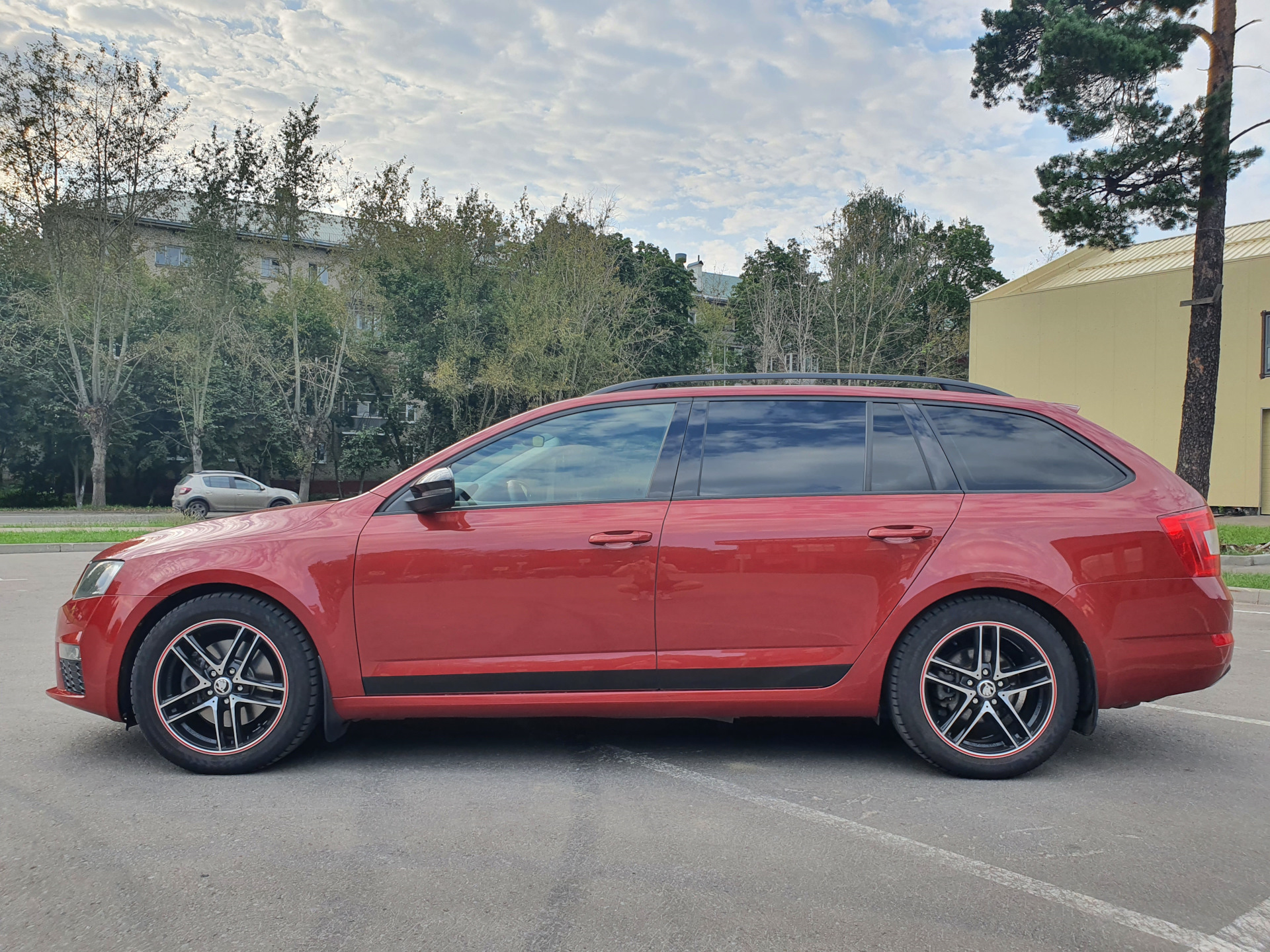 Аморты от RS — подвеска 2UC завершена — Skoda Octavia Combi A7 Mk3, 1,8 ...