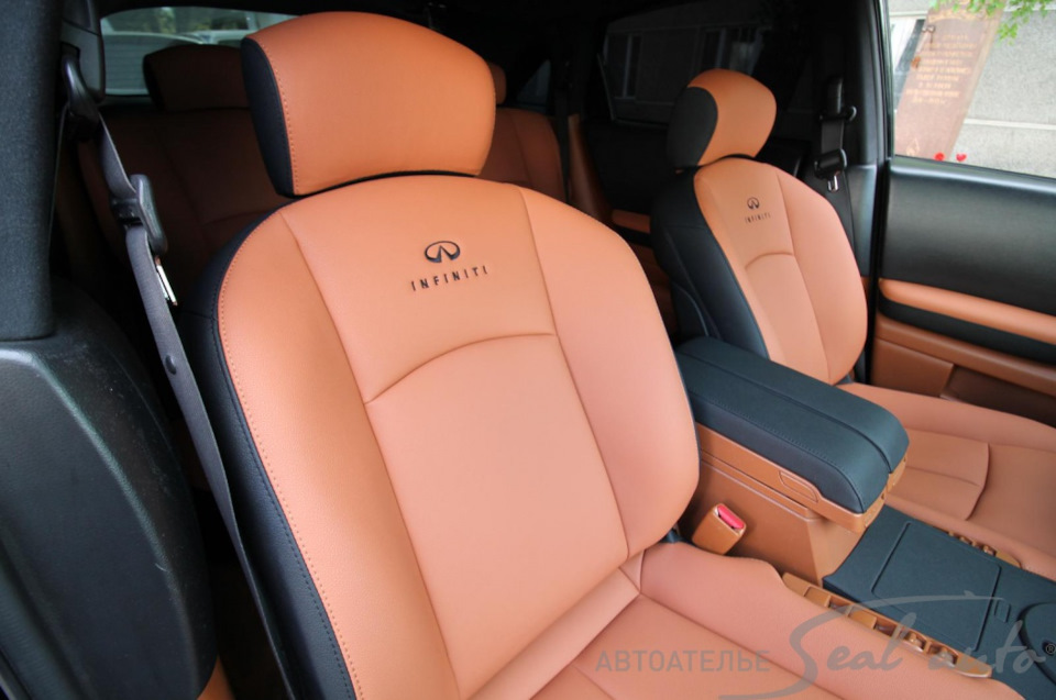 Перетяжка салона infiniti fx35