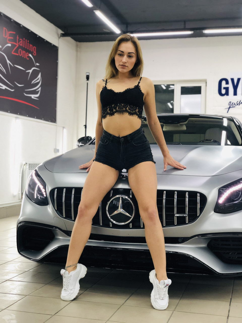 W217 AMG 6,3 matte — Сообщество «Girls & Cars» на DRIVE2