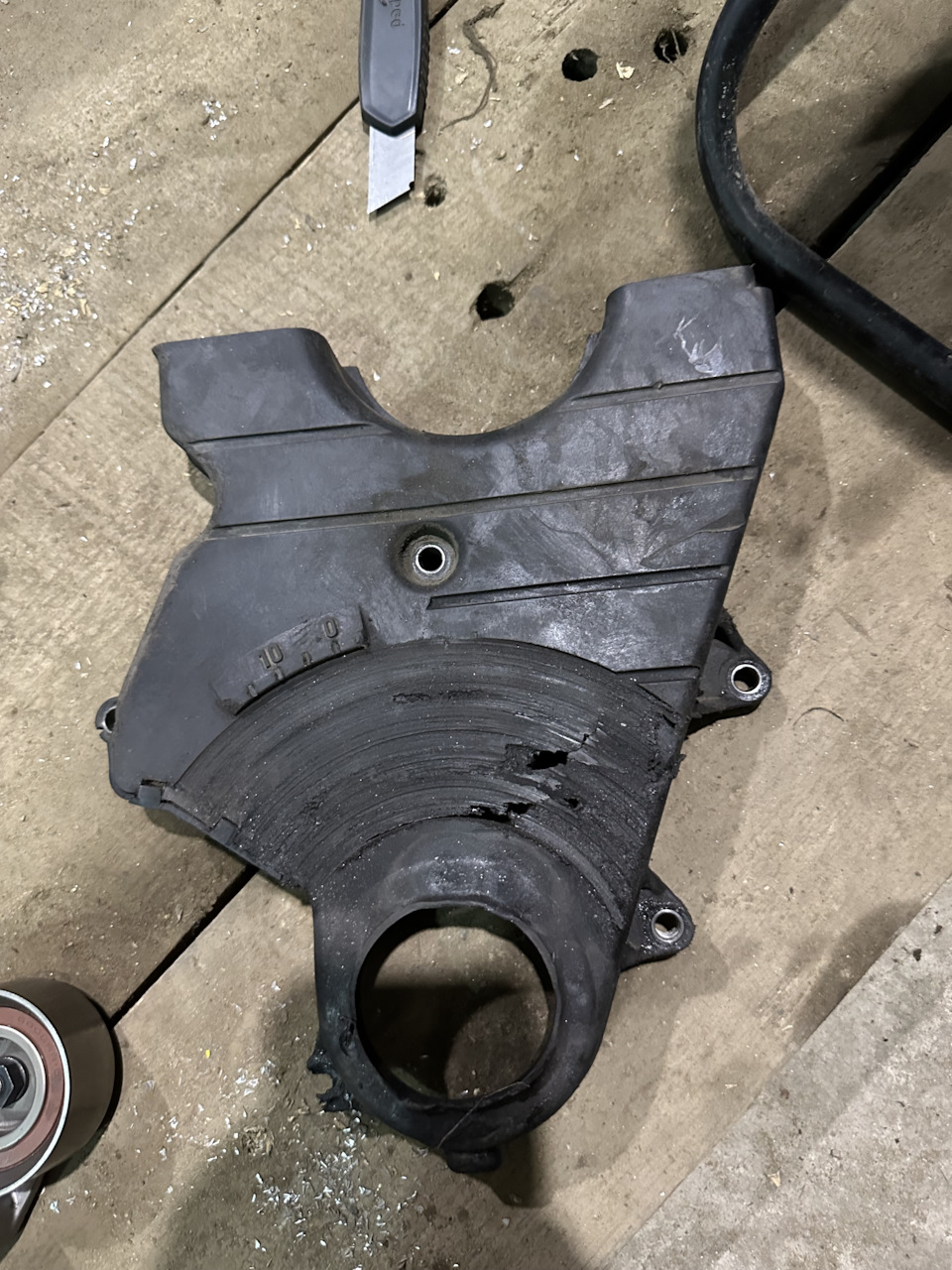 Стук в jz, лечение, шкив и шестерня коленвала — Toyota Chaser (100), 2 ...