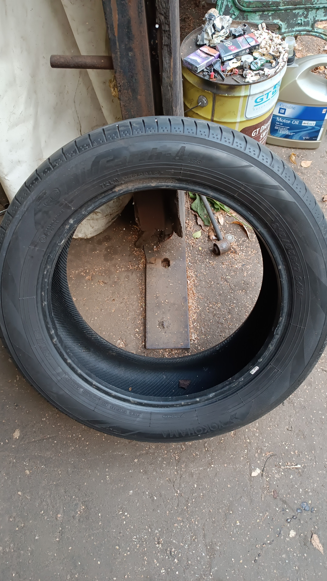 Летняя резина 215/55 r17 — Honda Accord (7G), 2,4 л, 2004 года | шины ...