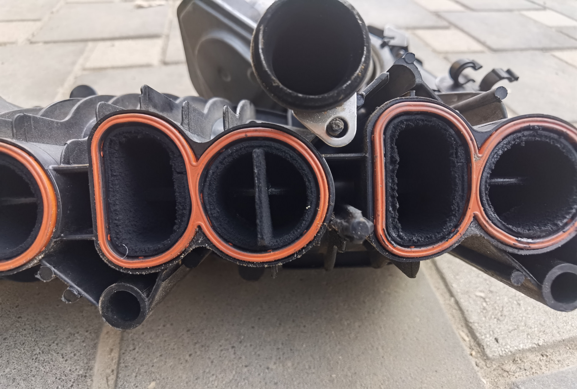 # 23 Чистка впускного коллектора, удаление заслонок — BMW X1 (E84), 2 л ...