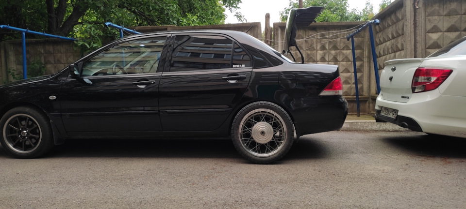 Диски r16 — Mitsubishi Lancer IX, 1,6 л, 2006 года | колёсные диски ...