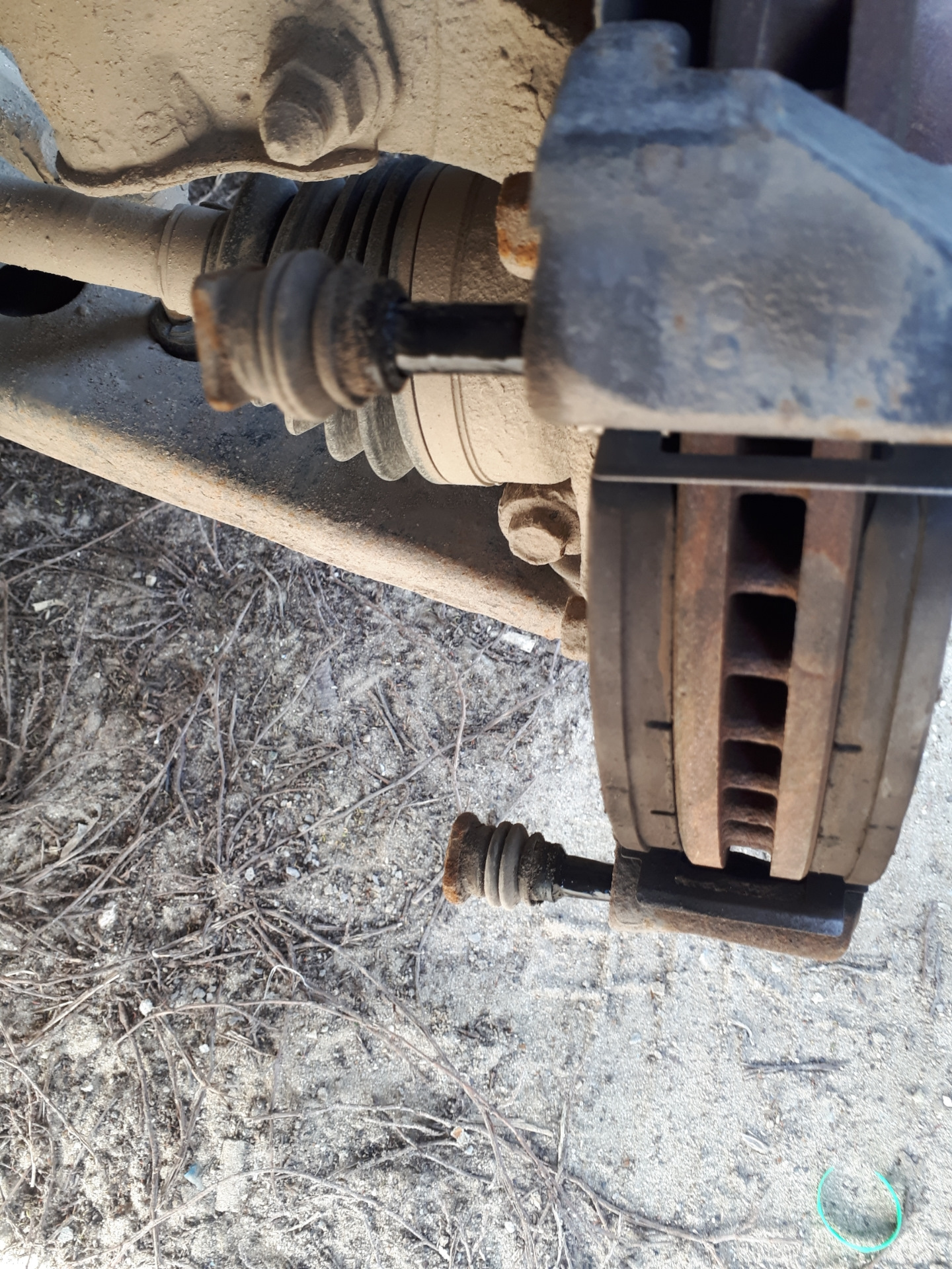 #51 Направляющие суппортов — Mitsubishi Lancer IX, 1,6 л, 2006 года ...