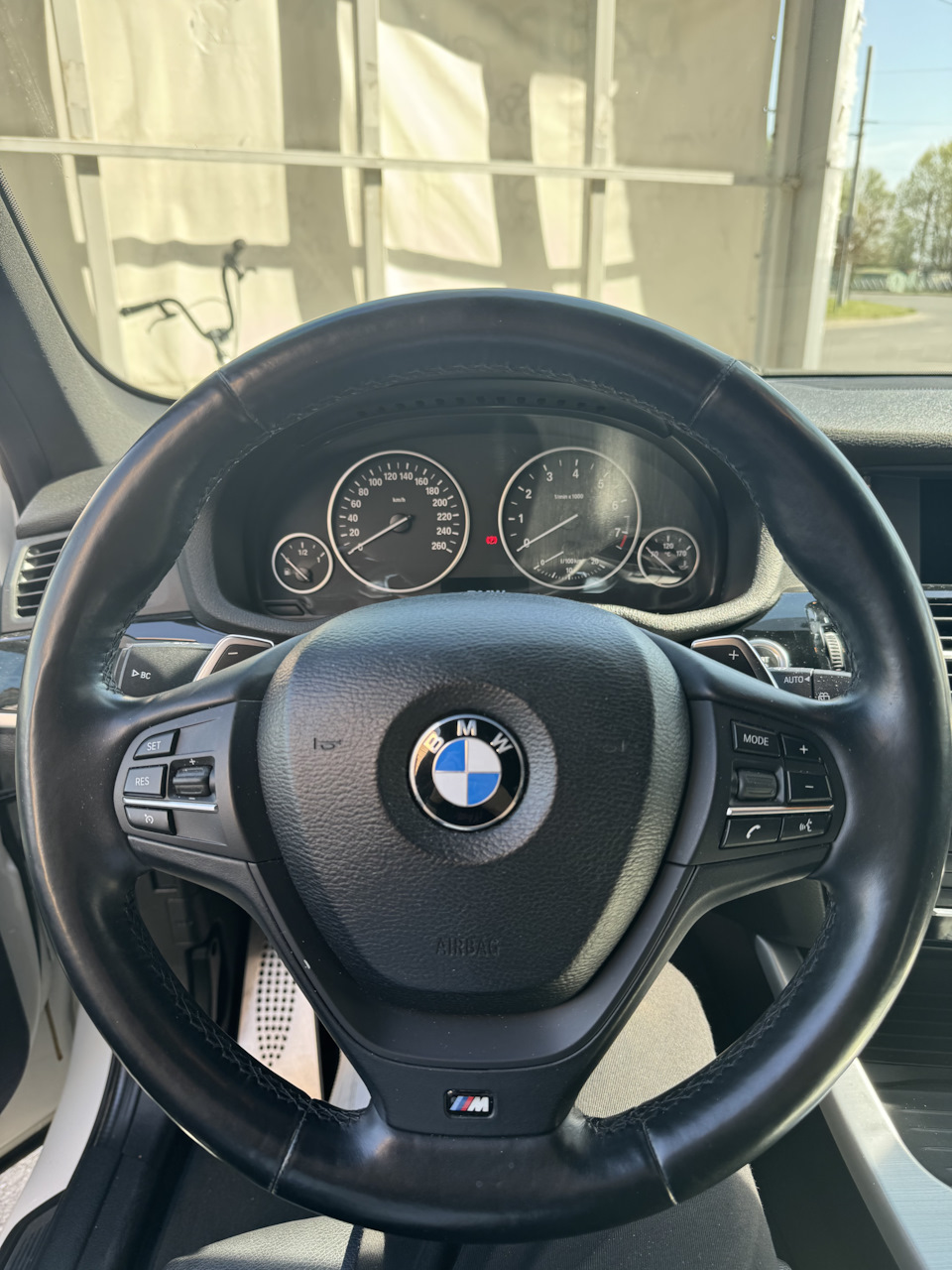 Новый руль — BMW X3 (F25), 2 л, 2014 года | запчасти | DRIVE2