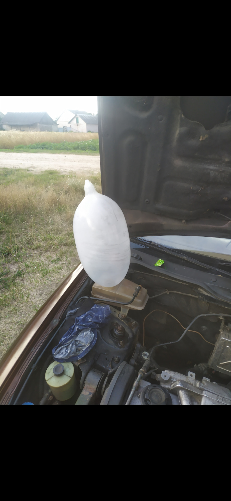 Замена двигателя 2.0 TD. Замена лобового стекла — Rover 400 Mk2, 2 л ...