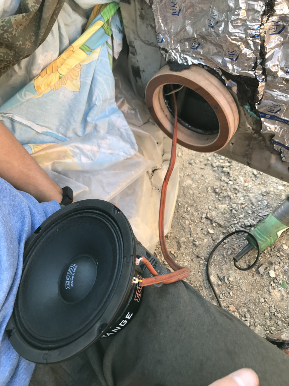 Ремонт передней подвески, замена передних тормозных дисков и колодок ...