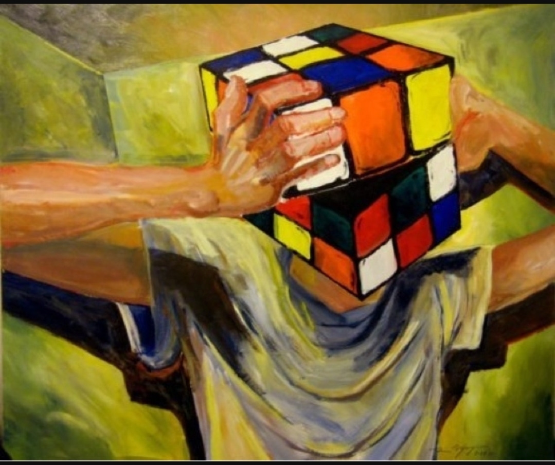 Cube head