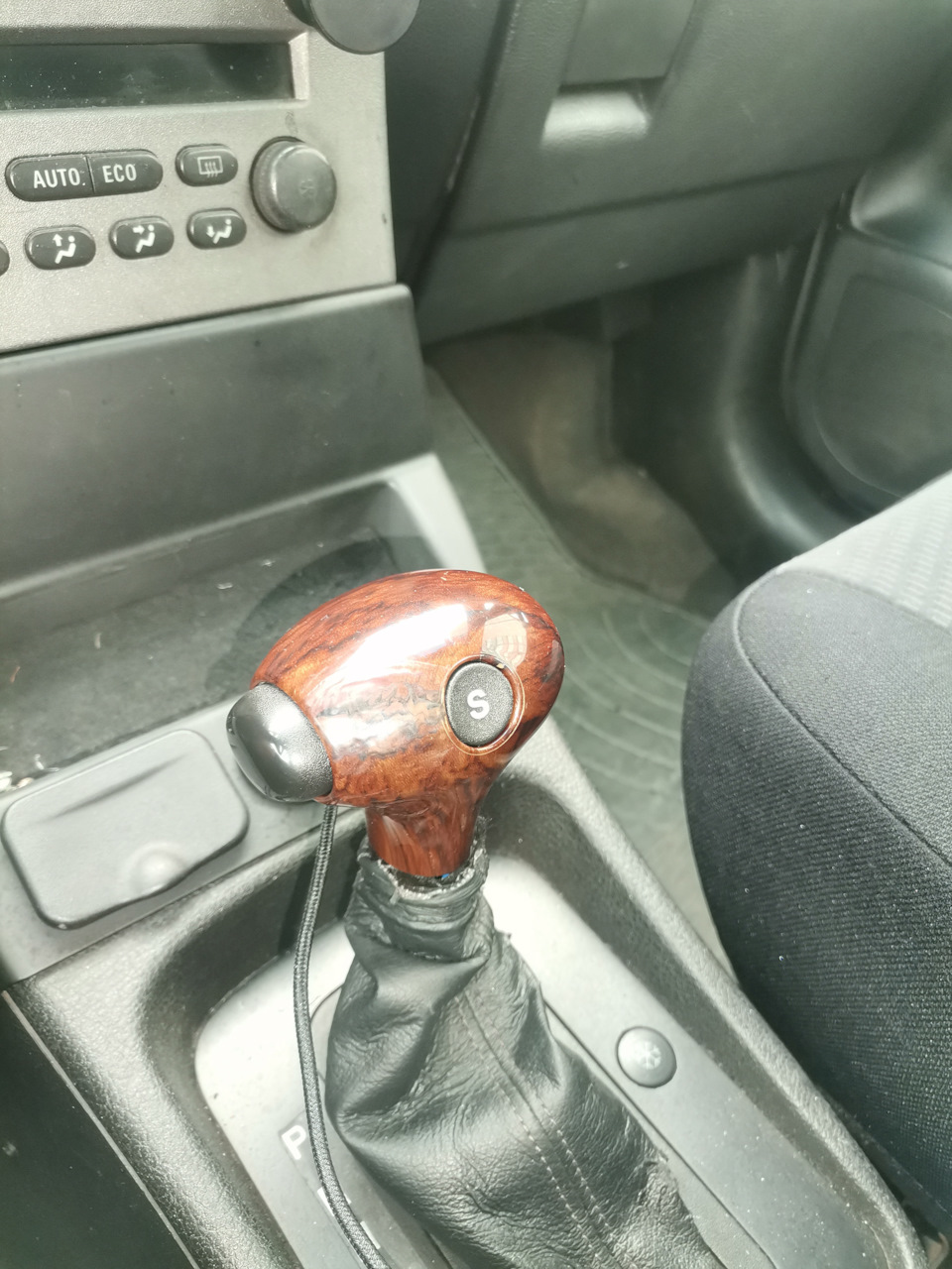 Ручка акпп под дерево! — Opel Zafira A, 2 л, 2004 года | аксессуары ...