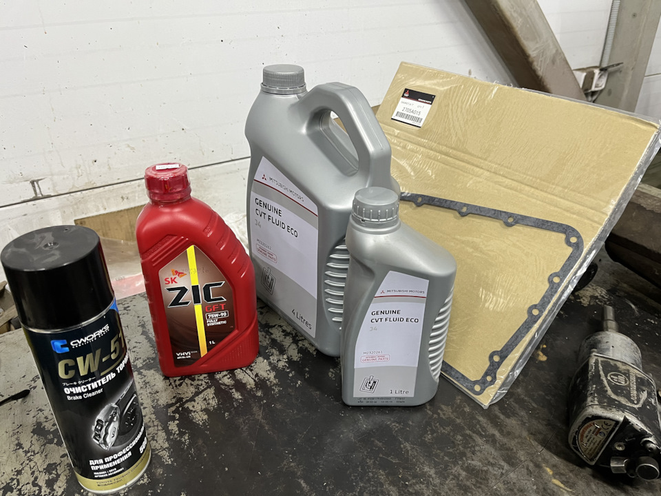 Замена жижи вариатора — Mitsubishi Outlander (3G), 2 л, 2013 года ...