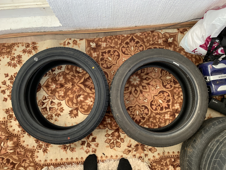 Новый комплект летней резины 205/45 r17 — Skoda Fabia Combi Mk3, 1,4 л ...