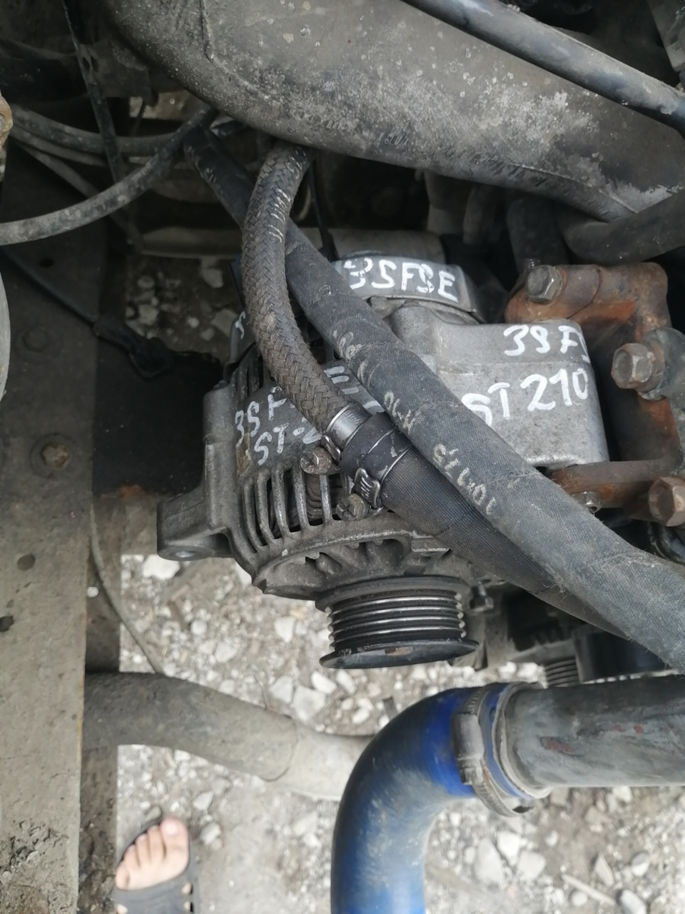 Генератор Toyota — ГАЗ Газель, 2,4 л, 2007 года | своими руками | DRIVE2